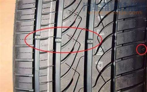 轮胎磨损标记怎么看（图解） - 汽车维修技术网