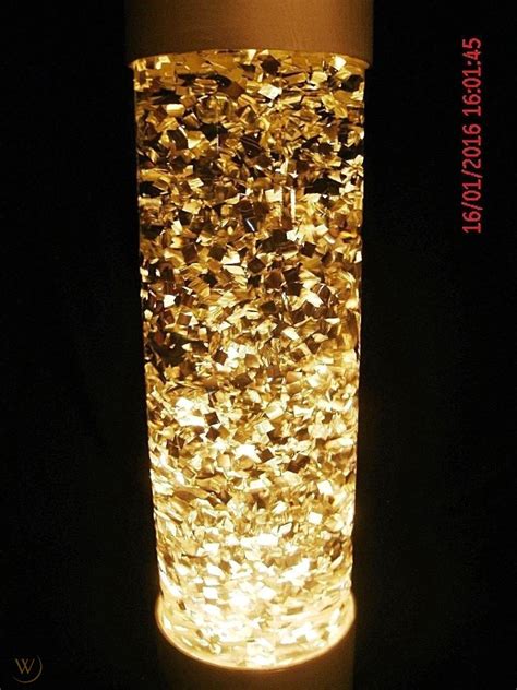 VINTAGE GLITTER LAVA LAMP BY FANTASIA TM PRODUCTS MASS. LEVITON PHANTOM ART | #1860790135