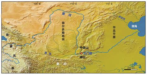黄河流域图图片