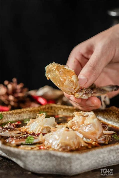 生腌罗氏虾,中国菜系,食品餐饮,摄影,汇图网www.huitu.com