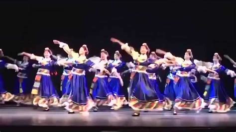 藏族舞蹈《库玛拉》，浓浓的民族风格
