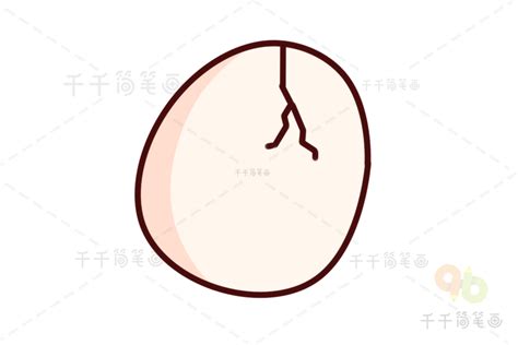 手绘卡通鸡蛋简图素材图片免费下载-千库网