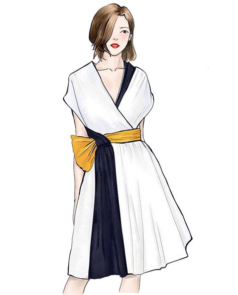 非主流服饰插画头像