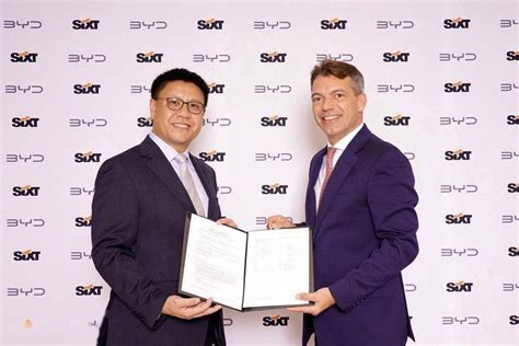 6年内10万辆 比亚迪与德国租赁公司签署长期协议_Sixt_汽车_欧洲