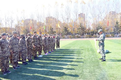 学校组织7名教师参加2019年度南关区民兵分队训练-学生处