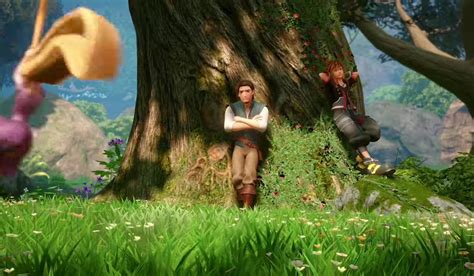 《王国之心3》画面对比动画《长发公主》 场景神还原_王国之心3-主机游戏_技点网