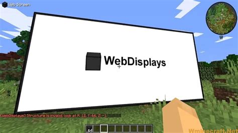 WebDisplays Mod (1.18.2) - Internet in Minecraft - Mc-Mod.Net
