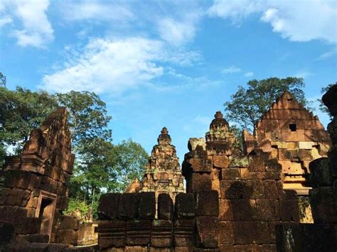 柬埔寨的吴哥窟建筑高清图片下载-正版图片501601092-摄图网