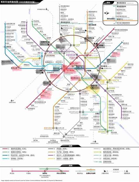 震撼！莫斯科地铁的2100年超远期规划图