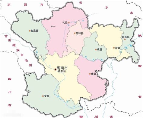 陇南市有几区几县分别是_百度知道