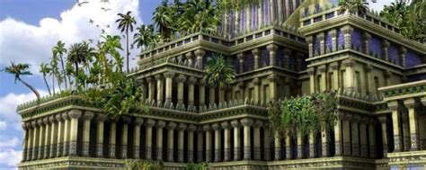 古巴比伦空中花园，真实存在的人间天堂(图片)_探秘志
