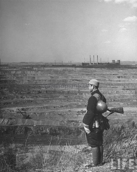 1946年辽宁抚顺老照片 80年前的抚顺重工业-天下老照片网