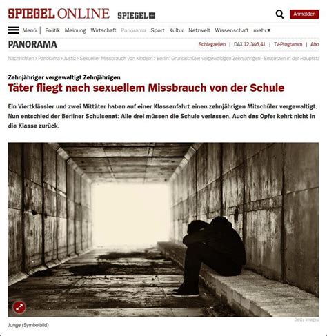 德国柏林小学男生遭三男同学性虐 肇事者来自阿富汗和叙利亚