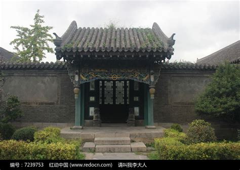 古代庭院大门高清图片下载_红动中国