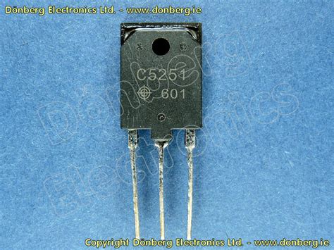 Semiconductor: 2SC5251 (2SC 5251) - TRANSISTOR SILICON NPN / 150V / 12A ...