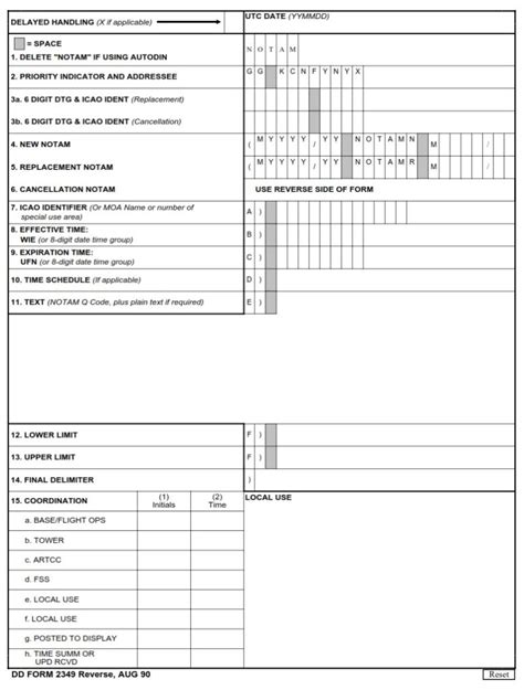 Download Fillable dd Form 2349 | army.myservicesupport.com