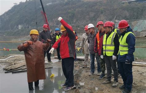 中国水利水电第三工程局有限公司 基层动态 旬阳水电站二期围堰完工