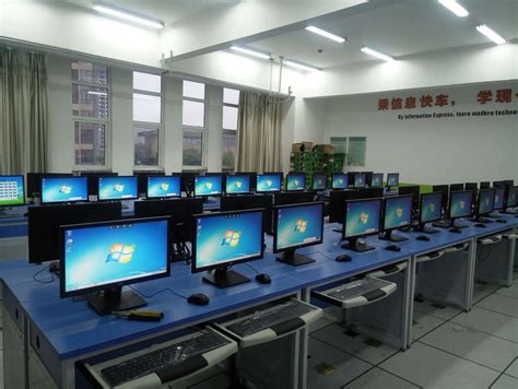 蒲城县城南第一小学多媒体云计算机教室完工，成功交付使用。-企业官网