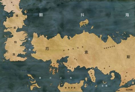 权力的游戏地图图片