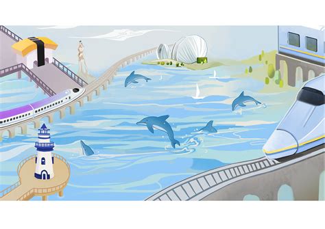 “珠海文化旅游地图”插画设计|插画|艺术插画|TAOOOOOOOO - 原创作品 - 站酷 (ZCOOL)