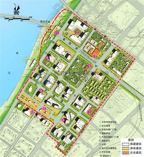 武昌沿江地区实施性规划-整合区域优势推进沿江开发 - 湖北省城市规划 - （CAUP.NET）
