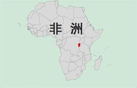卢旺达地图图片