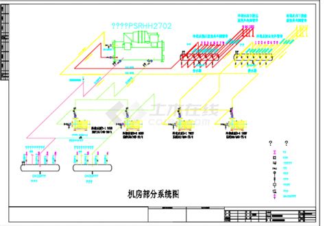 某办公楼地源热泵机房全套施工图_办公建筑_土木在线