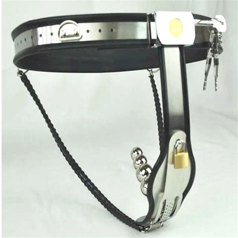 Chastity belt, complete with waistbelt and padlock. Covered with velvet ...
