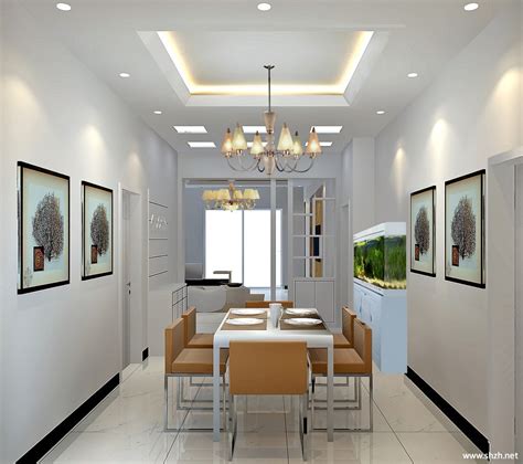 现代风格餐厅客厅一体装修效果图片欣赏_土巴兔装修效果图