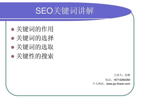 SEO关键字选择及优化_word文档在线阅读与下载_无忧文档