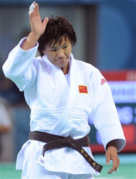 08北京奥运会女子柔道78公斤冠军杨秀丽-搜狐女人