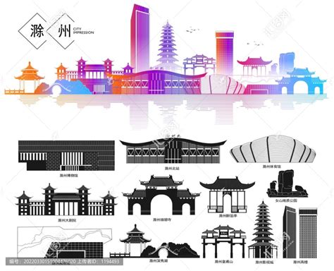 滁州城市设计图__海报设计_广告设计_设计图库_昵图网nipic.com