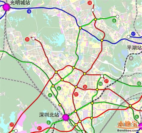 深圳龙华境内新增地铁线路5条 3条已纳入新一轮规划 - 深圳本地宝