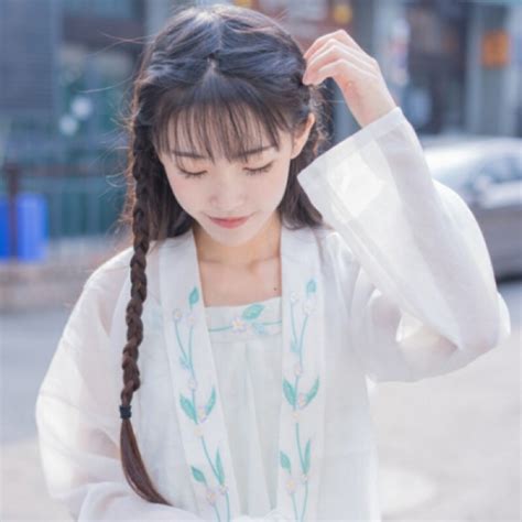 温柔古装女生头像真人