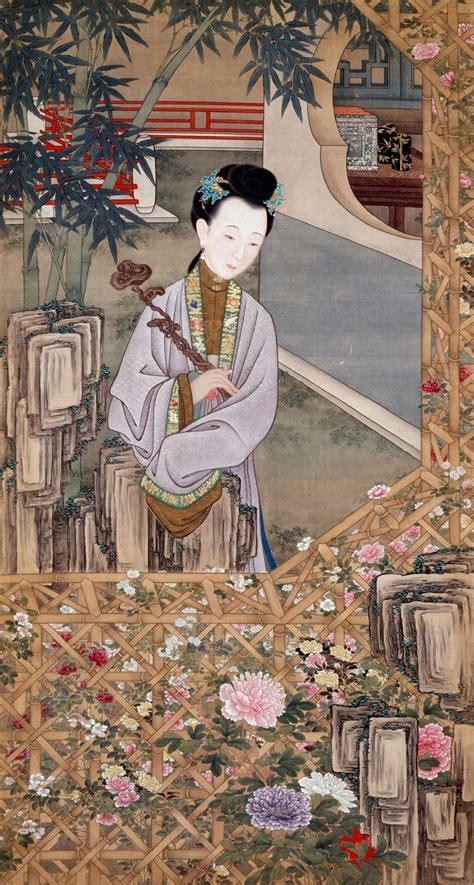 雍正十二美人图图片