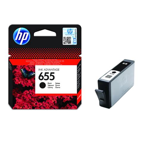 HP 655 Black Original Ink Advantage Cartridge | HP® Middle East