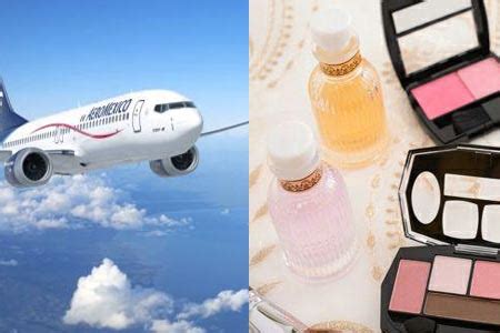 坐飞机可以带化妆品吗（坐飞机的时候，能带化妆品） | 说明书网