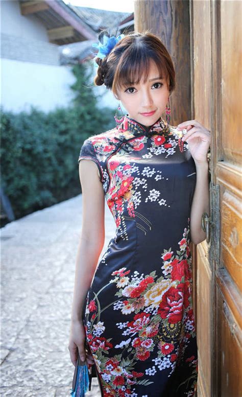 美女非主流旗袍头像