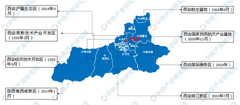【产业图谱】2022年西安市产业布局及产业招商地图分析-中商情报网