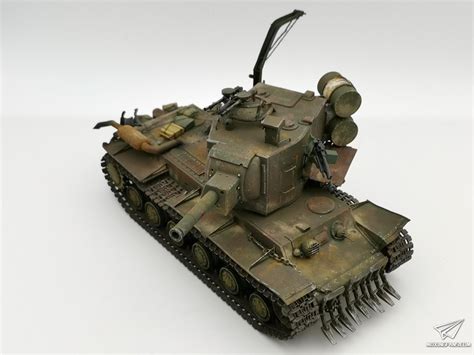 坦克世界KV2重型坦克3D皮肤涂装_静态模型爱好者--致力于打造最全的模型评测网站