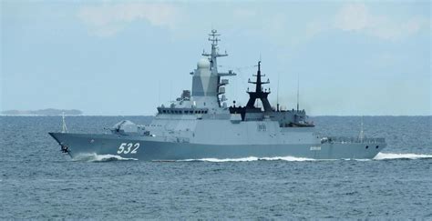 20380型护卫舰参与科莫多-2023联合演习，2100吨体量成俄海军主力|护卫舰|科莫多|海军_新浪新闻