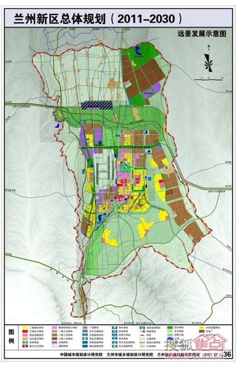 兰州新区2030年规划图,兰州第五版城市规划,兰州东城区规划图(第2 ...