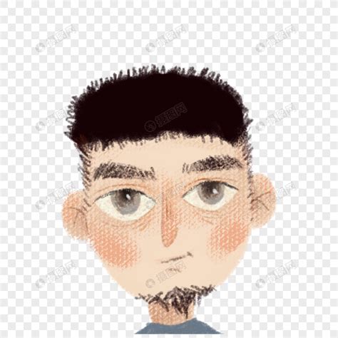 手绘男生非主流头像
