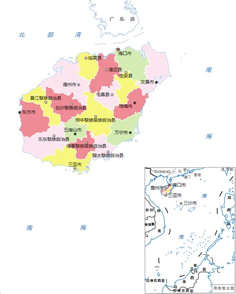 海南地图全图高清版下载-海南省地图高清版可放大下载-绿色资源网