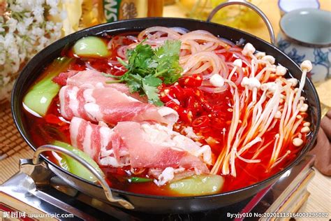 美味的老北京涮羊肉火锅高清图片下载-正版图片501923731-摄图网