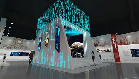 信息科学技术展厅提案|空间|展示设计 |染卍纸 - 原创作品 - 站酷 (ZCOOL)