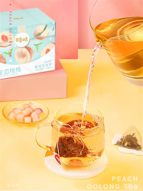 百草味蜜桃乌龙茶35g乌龙恋桃桃 冷泡茶包组合水果茶乌龙茶叶-阿里巴巴