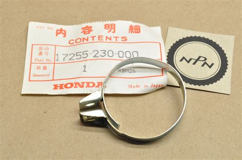 NOS Honda CA175 CB550 CB750 CT110 CT90 Air Filter Cleaner Connecting ...