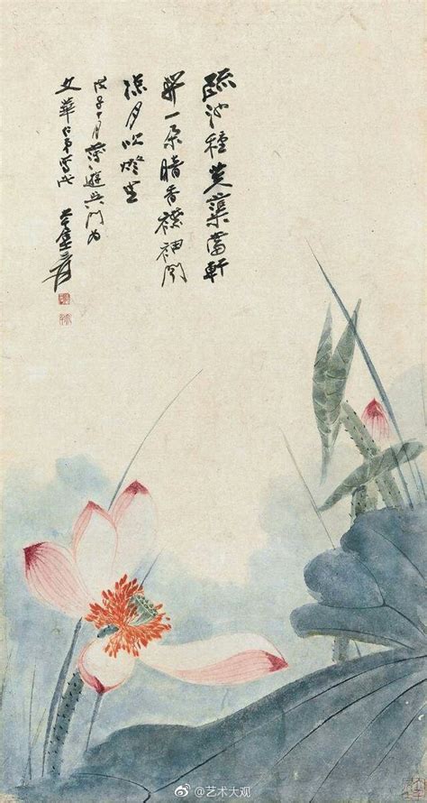 墨荷图图片