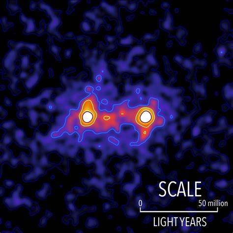科学家首次捕捉到“暗物质桥”图像：连接不同星系 | 锋巢网